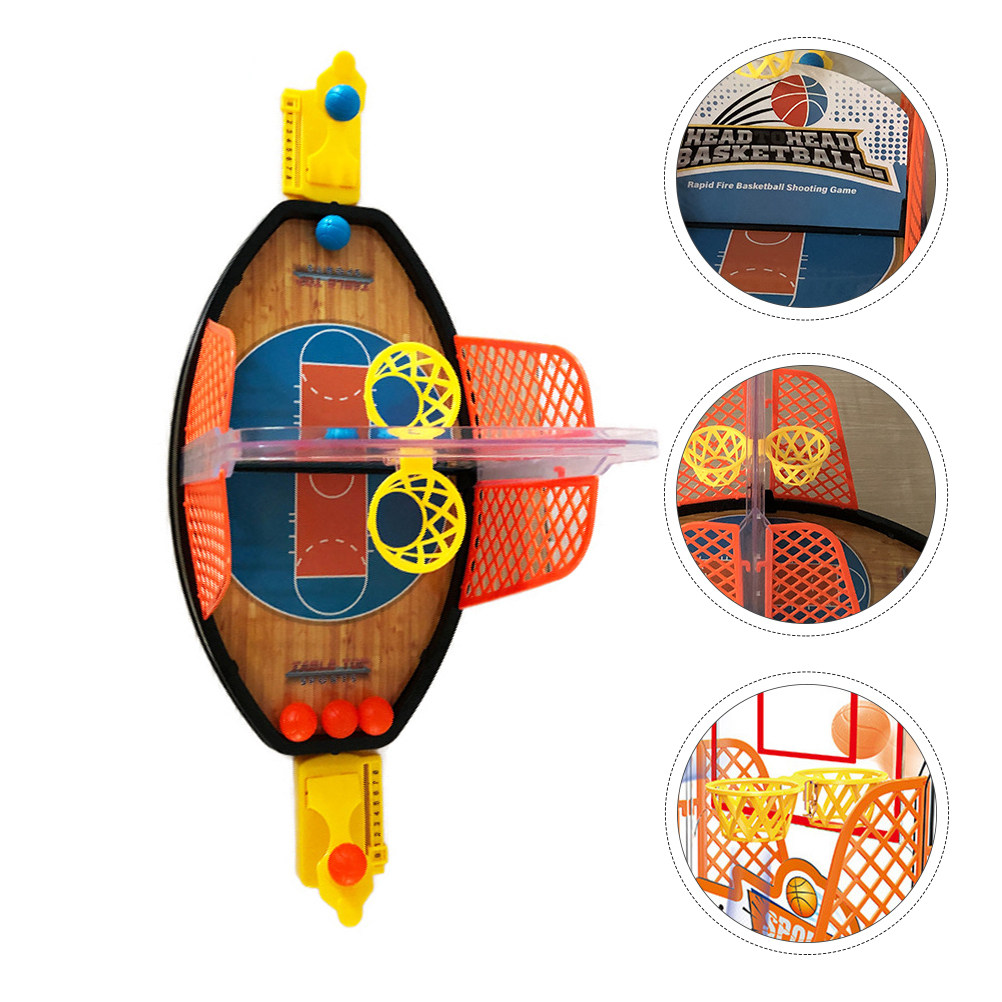 Board Game For Kids - 1Set Basketball Court Game Interactive Shooting