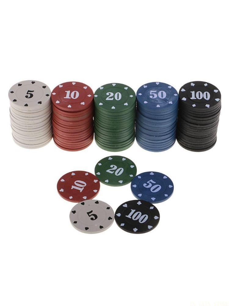 Board Game Vault - M5TC 100 Cái 5 Màu Chip