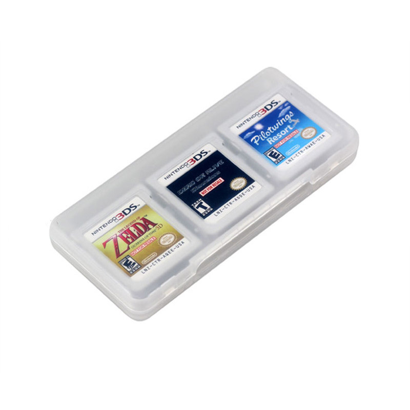 Game Storage Box - Clear 6 in 1 Game Card