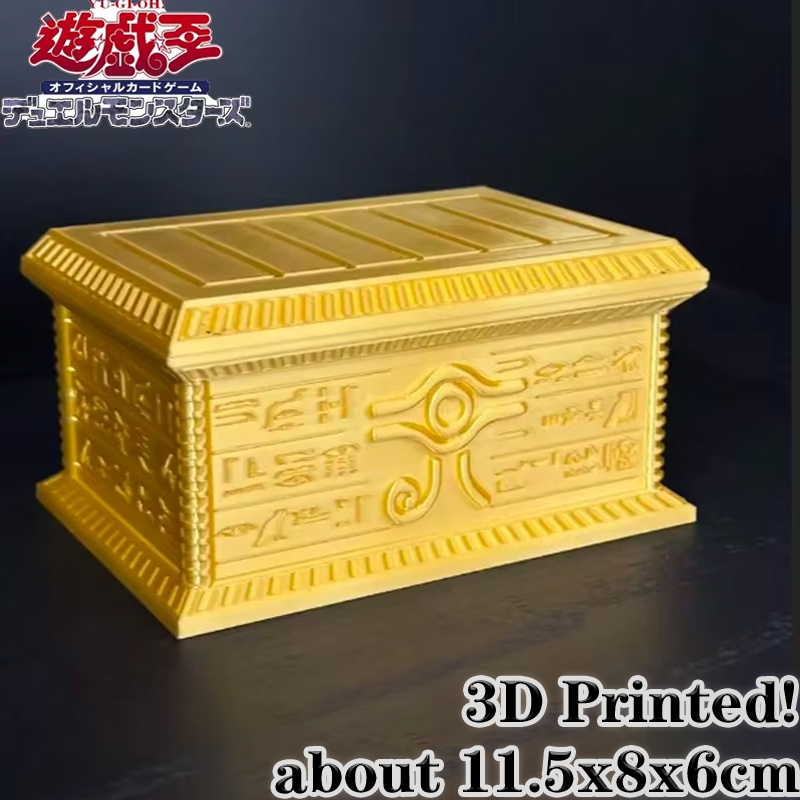 Game Storage Box - Hot 2026 New Yu-Gi-Oh Gold Sarcophagus
