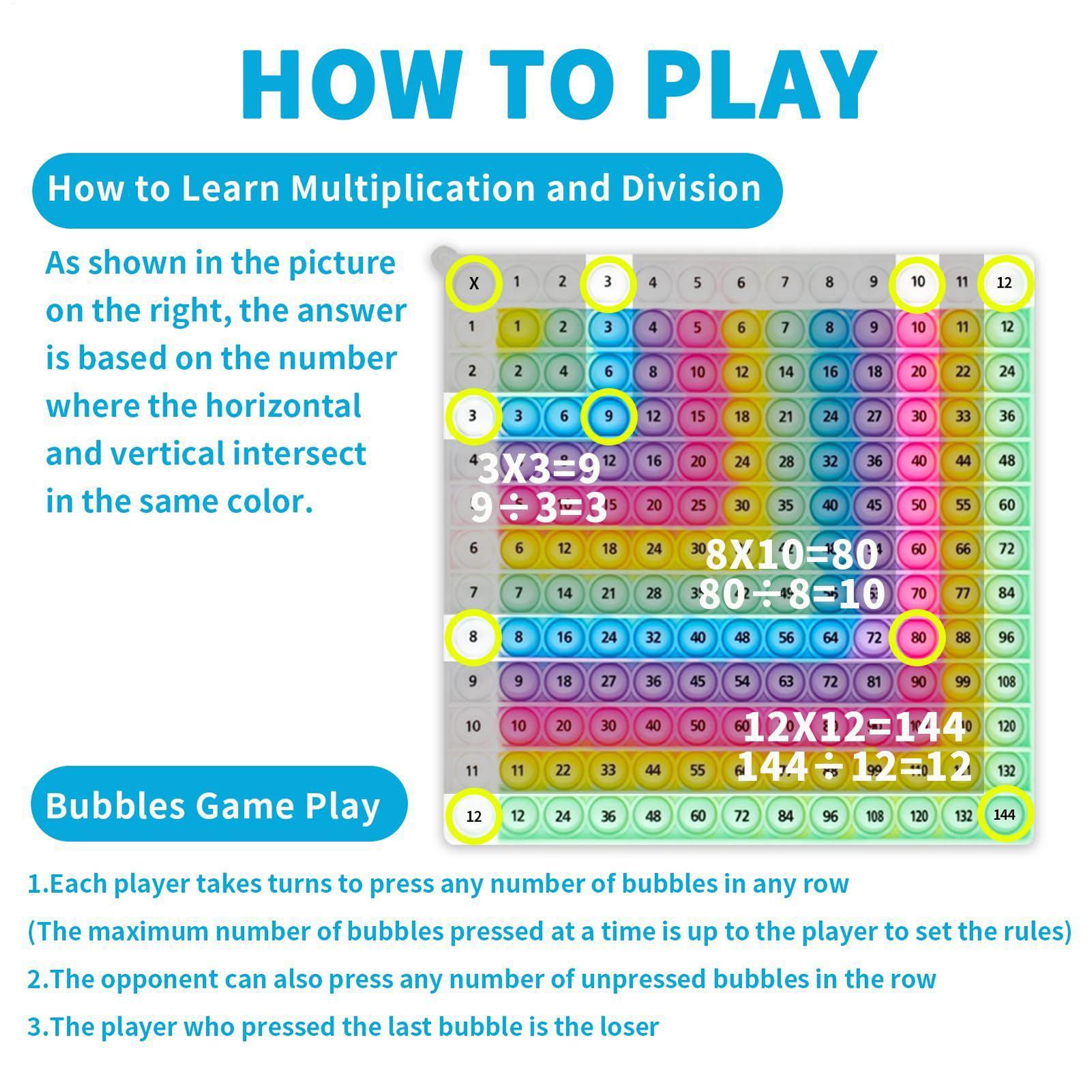 Multiplication Push Button Boa - đánh giá và giá Board Game For Kids