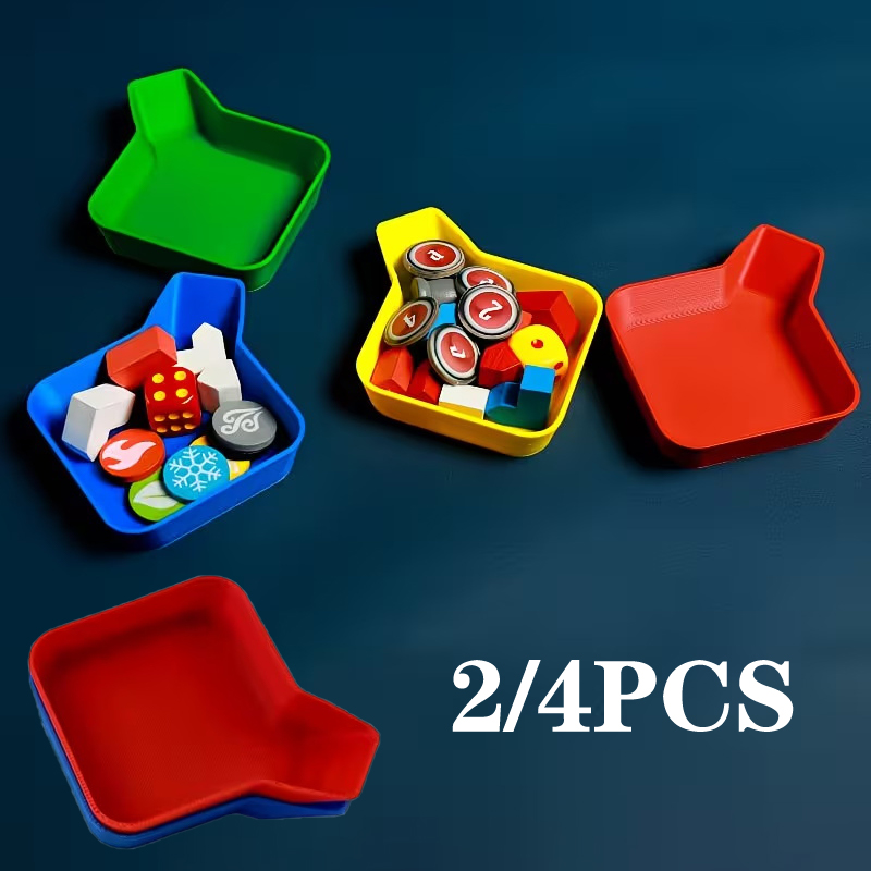 2/4Pcs Colorful Game Chip Tray - đánh giá và giá Board Game Bang
