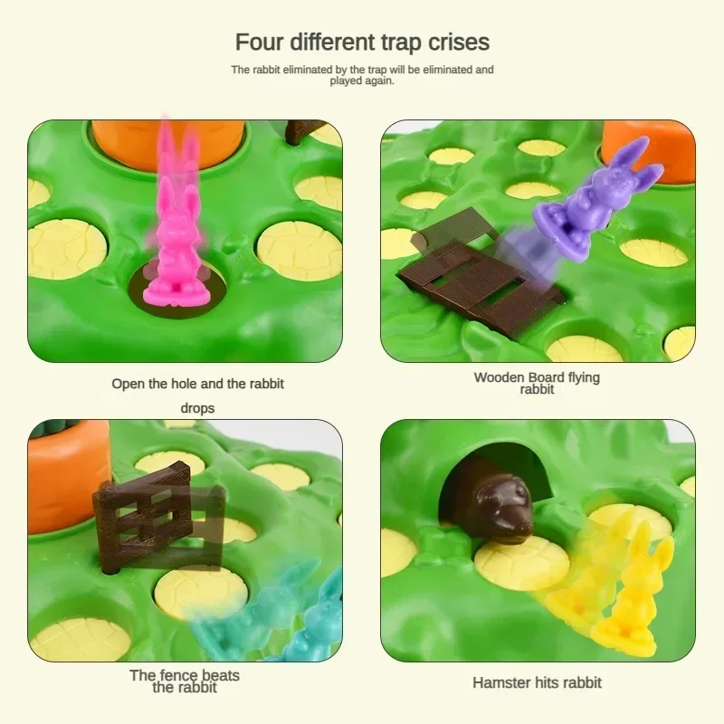 9Pcs New Rabbit Trap Puzzle To - đánh giá và giá Board Game Saboteur