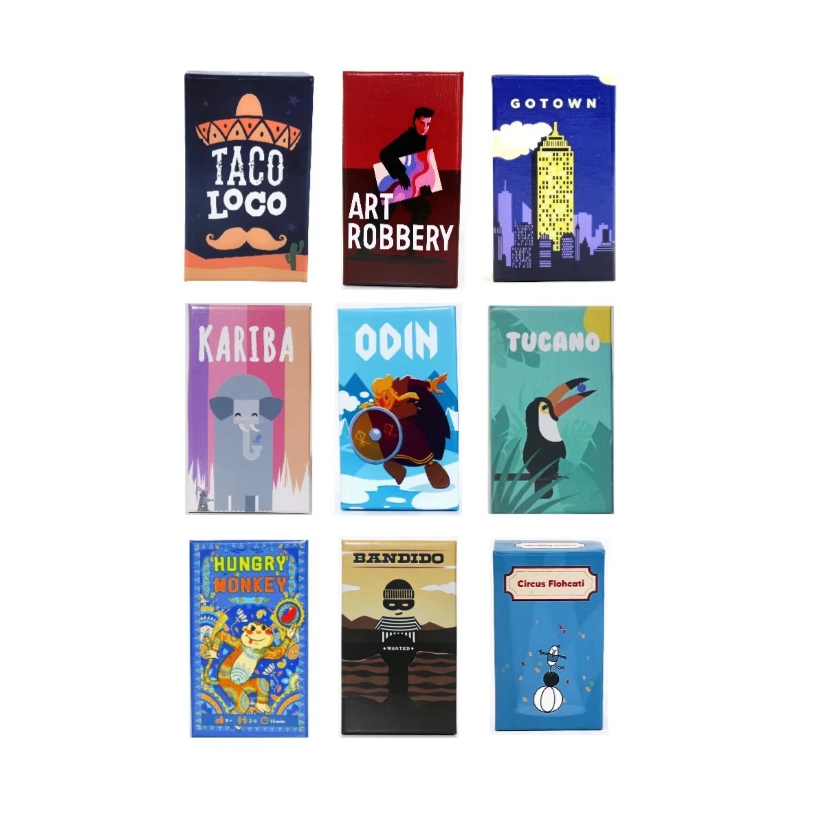 NEW Hot Games - Tucano | Odin  - đánh giá và giá Board Game Bang