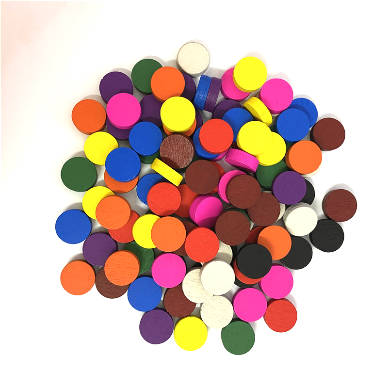 50pieces 15*5MM 11 Colors Wood - đánh giá và giá Board Game With Questions