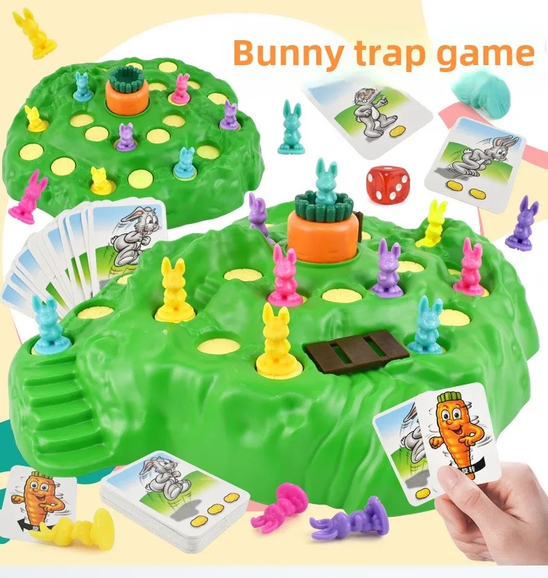 Carrot Rabbit Trap Table Board - đánh giá và giá Board Game Saboteur