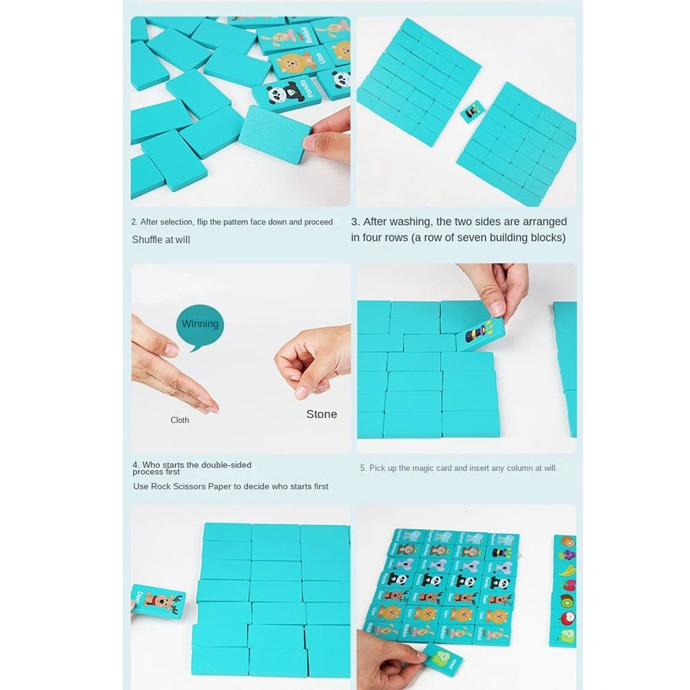 Wooden Memory Solitaire Matchi - đánh giá và giá Board Game Flip 7