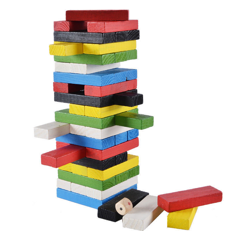 Wooden Stacking Tower Game Int - đánh giá và giá Board Game Saboteur