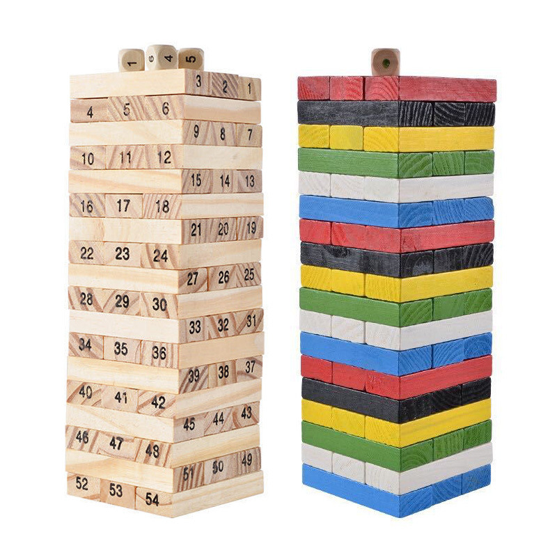 Wooden Stacking Tower Game Int - đánh giá và giá Board Game Saboteur