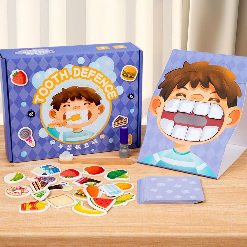 New Paper Tooth Defence Board  - đánh giá và giá Board Game For Kids