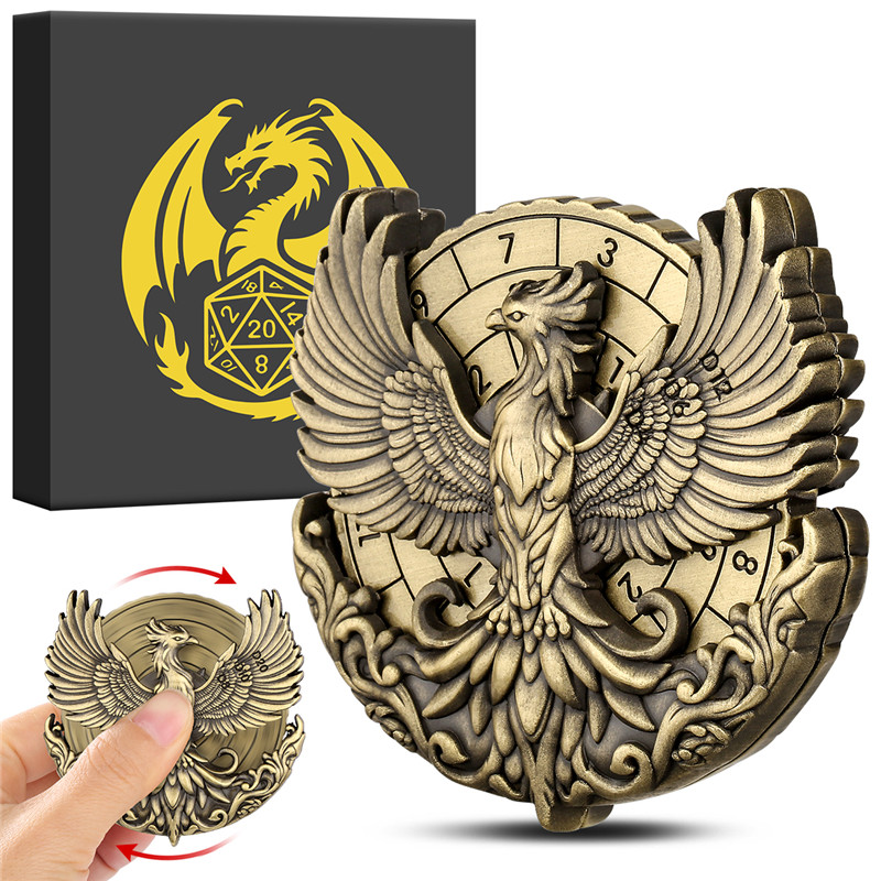 7-in-1 Phoenix Dice Spinner Me - đánh giá và giá Dice Tower Wooden