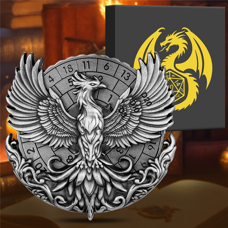 7-in-1 Phoenix Dice Spinner Me - đánh giá và giá Dice Tower Wooden