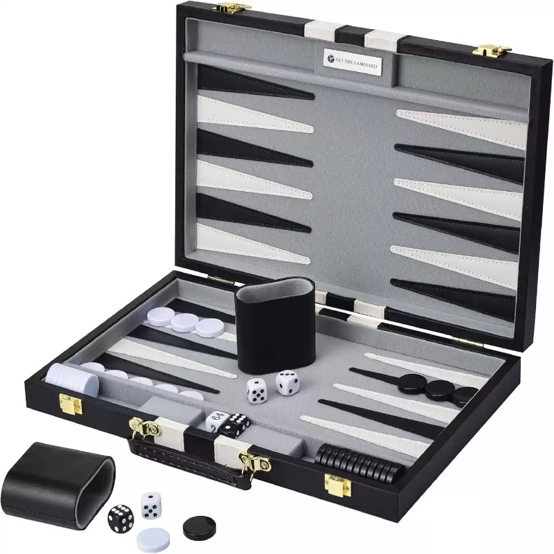 11 Inch PU Leather Chess Set B - đánh giá và giá Game Storage Box