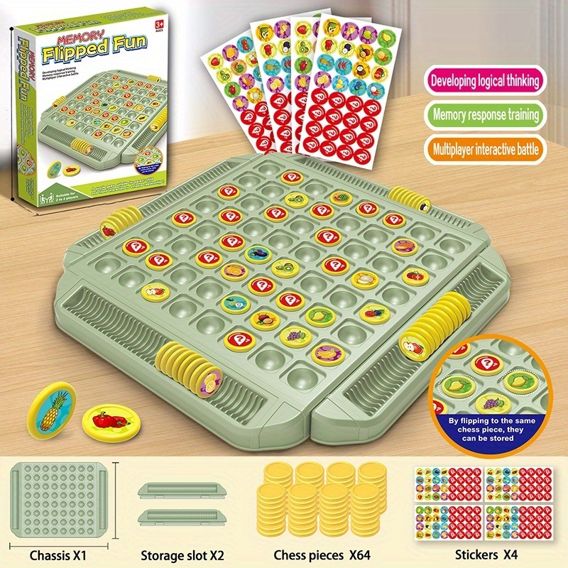 Educational Fruit Flip Memory  - đánh giá và giá Board Game Flip 7