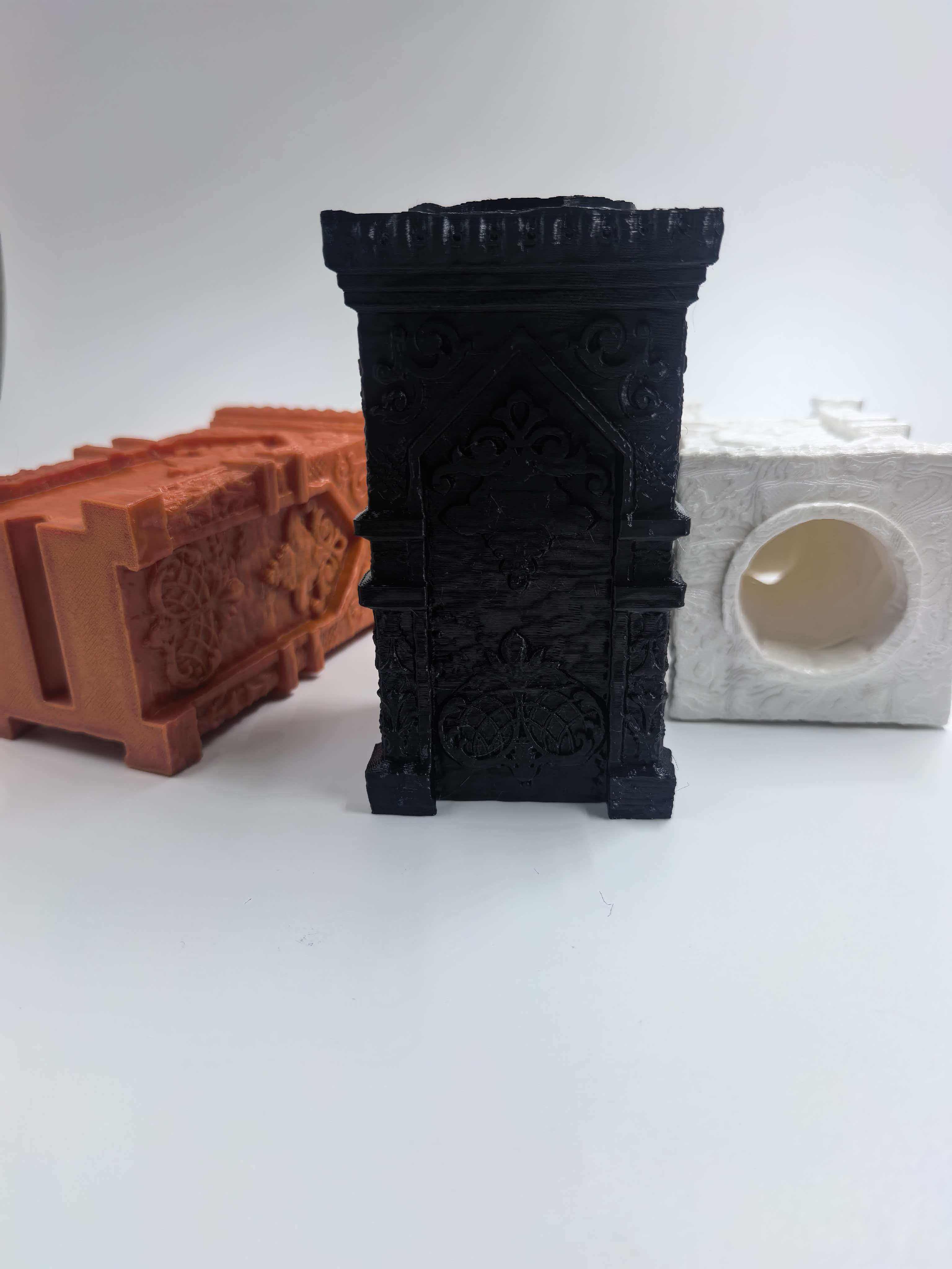 Mini Portable Dice Tower Table - đánh giá và giá Dice Tower Wooden
