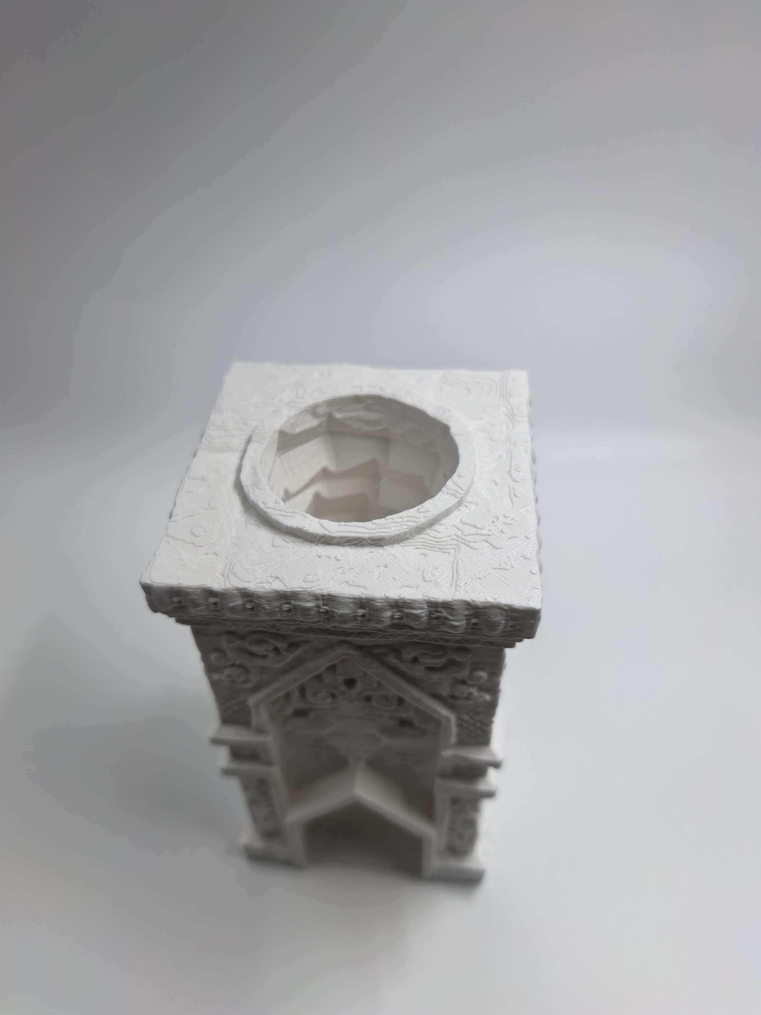 Mini Portable Dice Tower Table - đánh giá và giá Dice Tower Wooden