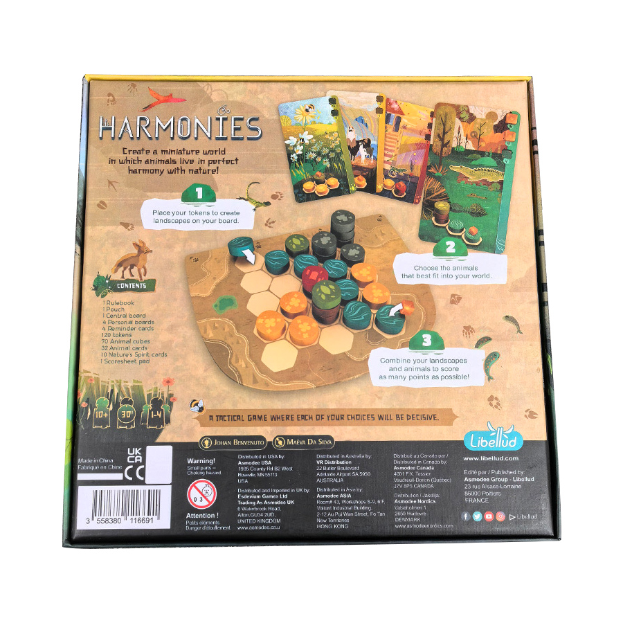 Harmonies - Board Games - Crea - đánh giá và giá Board Game Bang