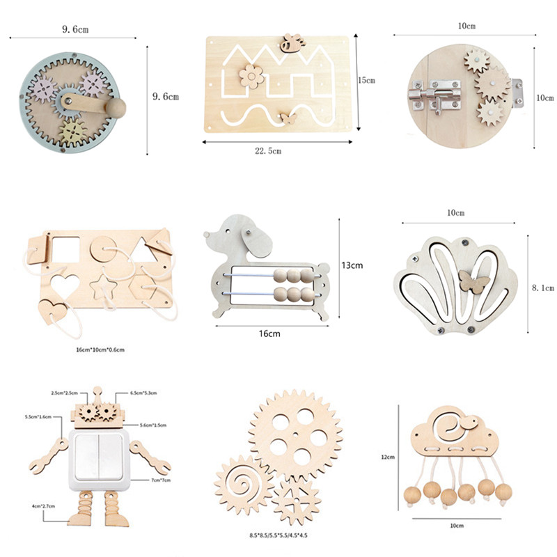 Kids Busy Board DIY Accessorie - đánh giá và giá Board Game For Kids
