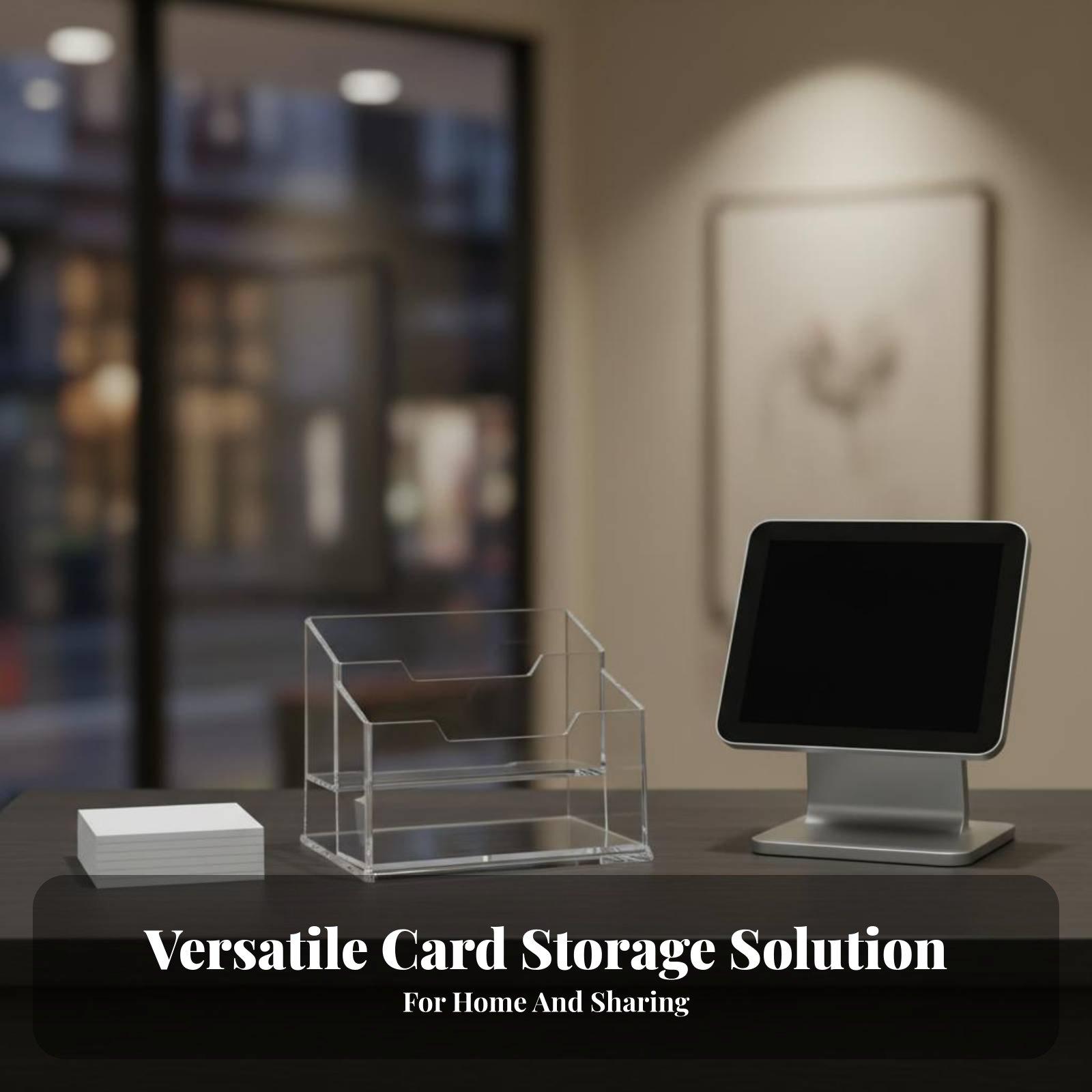 Acrylic Card Display Stand Spa - đánh giá và giá Game Storage Box