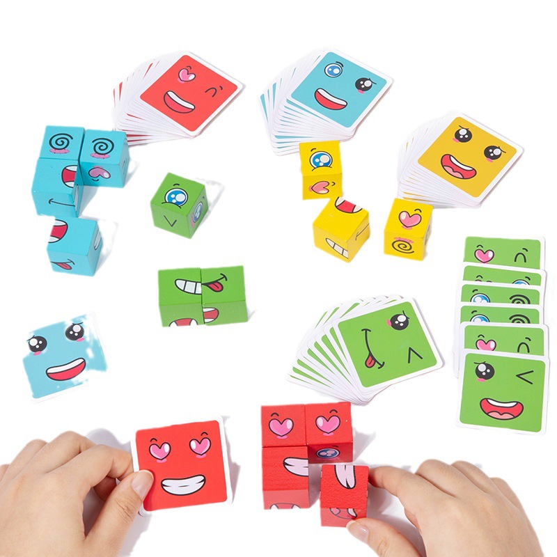 1Pcs Expressions Matching Puzz - đánh giá và giá Board Game For Kids