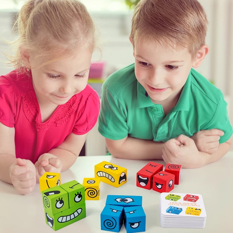 1Pcs Expressions Matching Puzz - đánh giá và giá Board Game For Kids