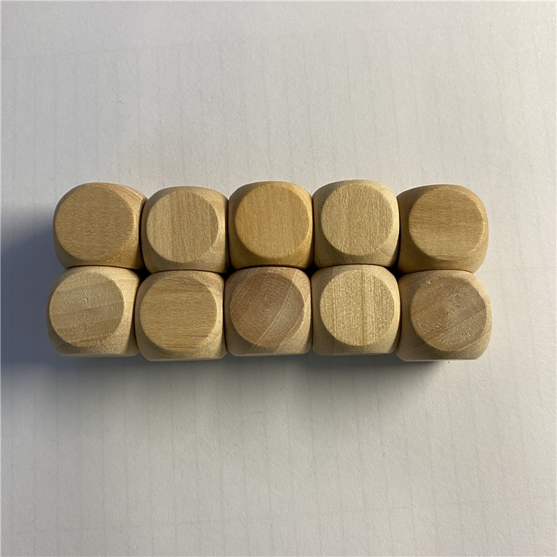 10 Chiếc D6 6 2 Mặt Trống Gỗ X - đánh giá và giá Dice Tower Wooden