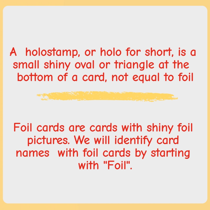 Foil/Holo 