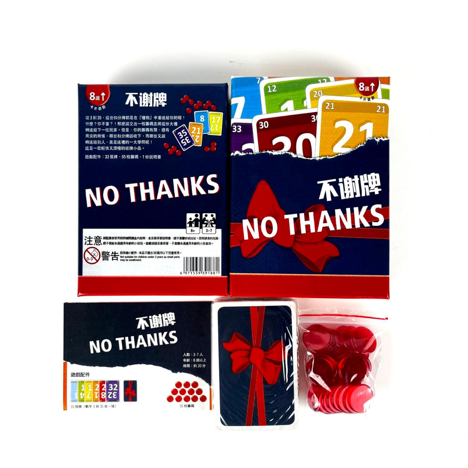 No Thanks Board Game - Fun Str - đánh giá và giá Board Game Bang