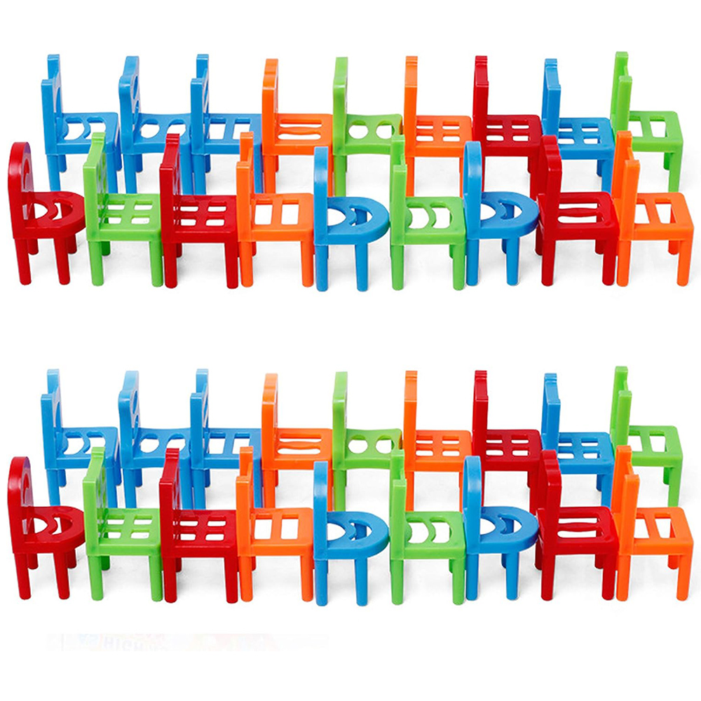 18Pcs/Set Balance Chairs Board - đánh giá và giá Board Game Saboteur